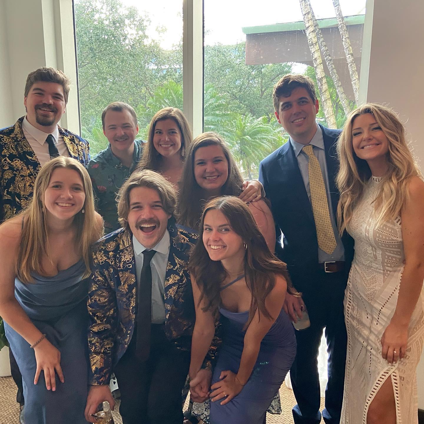 Logan and Pete’s rehearsal dinner