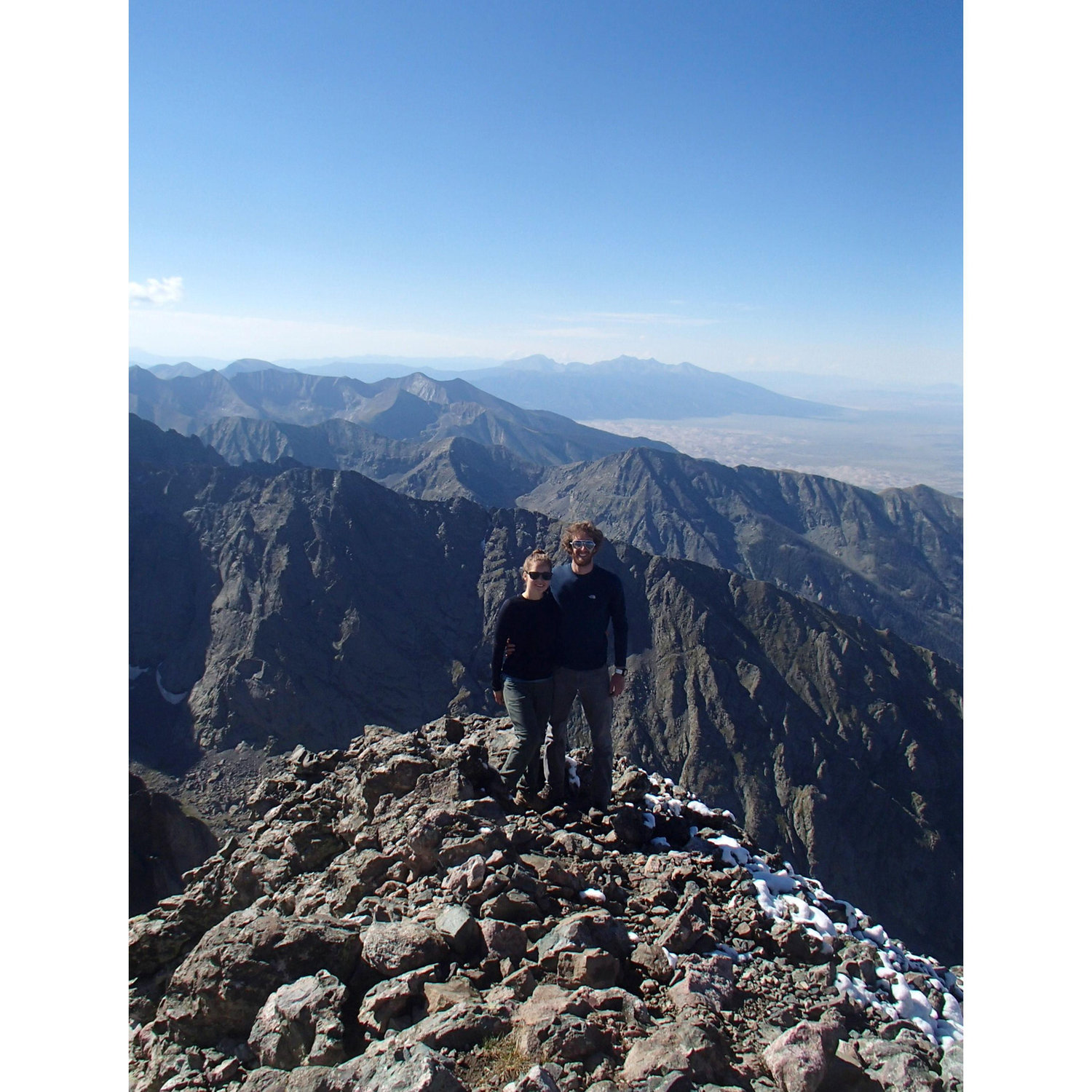 On top of Kit Carson Peak