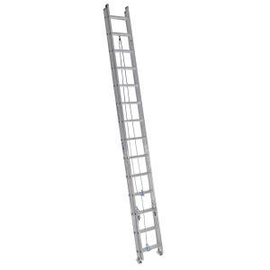 28 ft. Aluminum Extension Ladder with 250 lb. Load Capacity Type I Duty Rating
