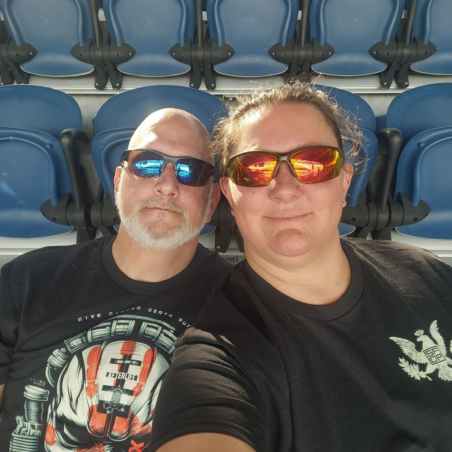 Our first concert together - Five Finger Death Punch and Metallica