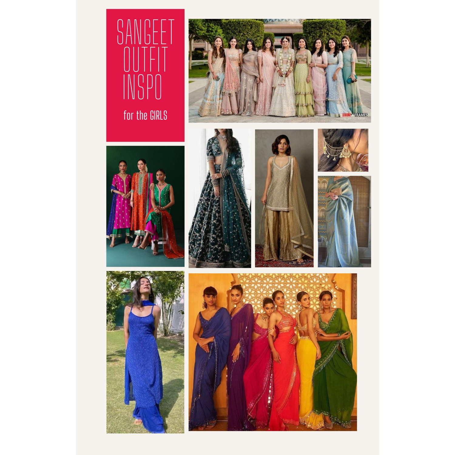 Sangeet Inspo For Women (Friday)