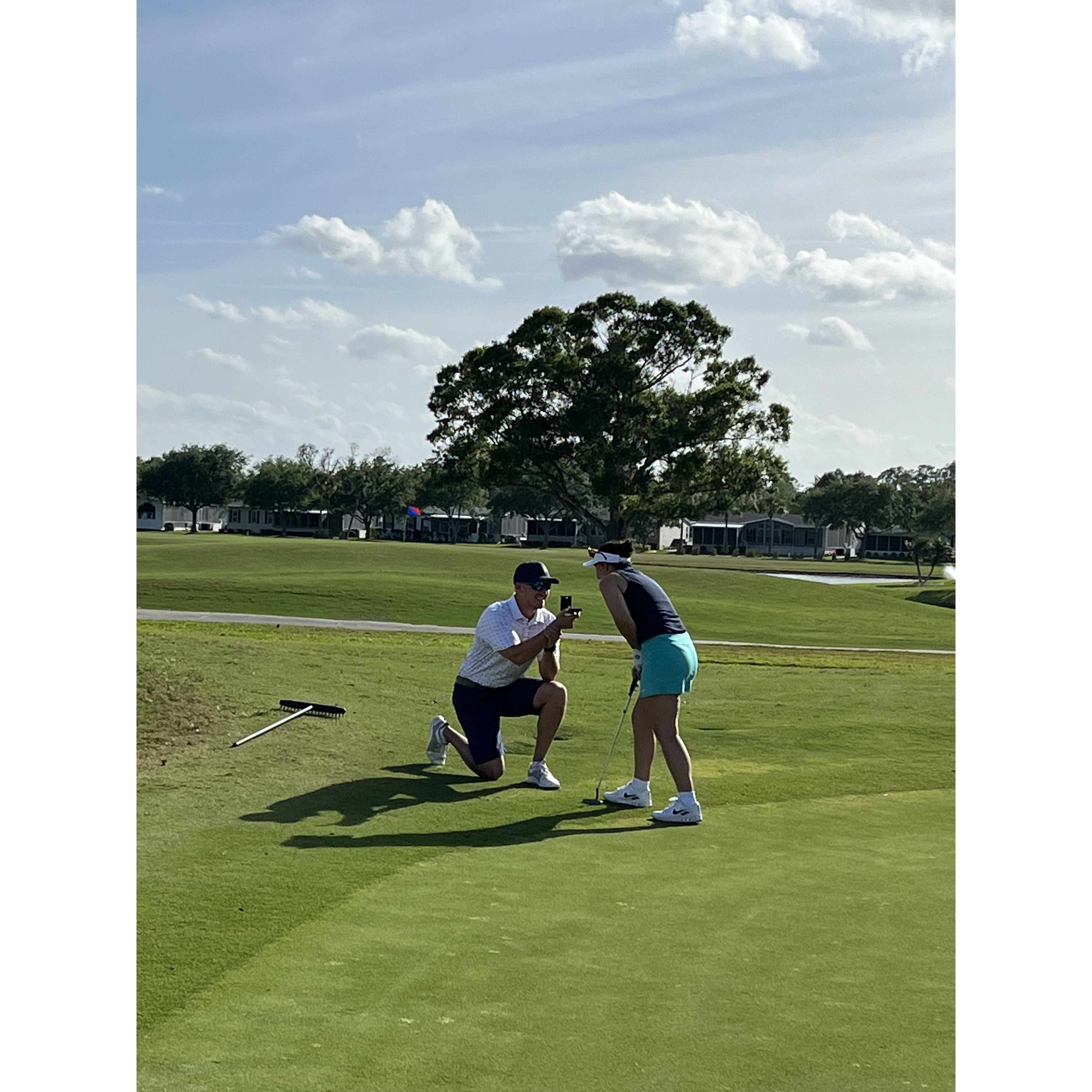 When she said “i do!”