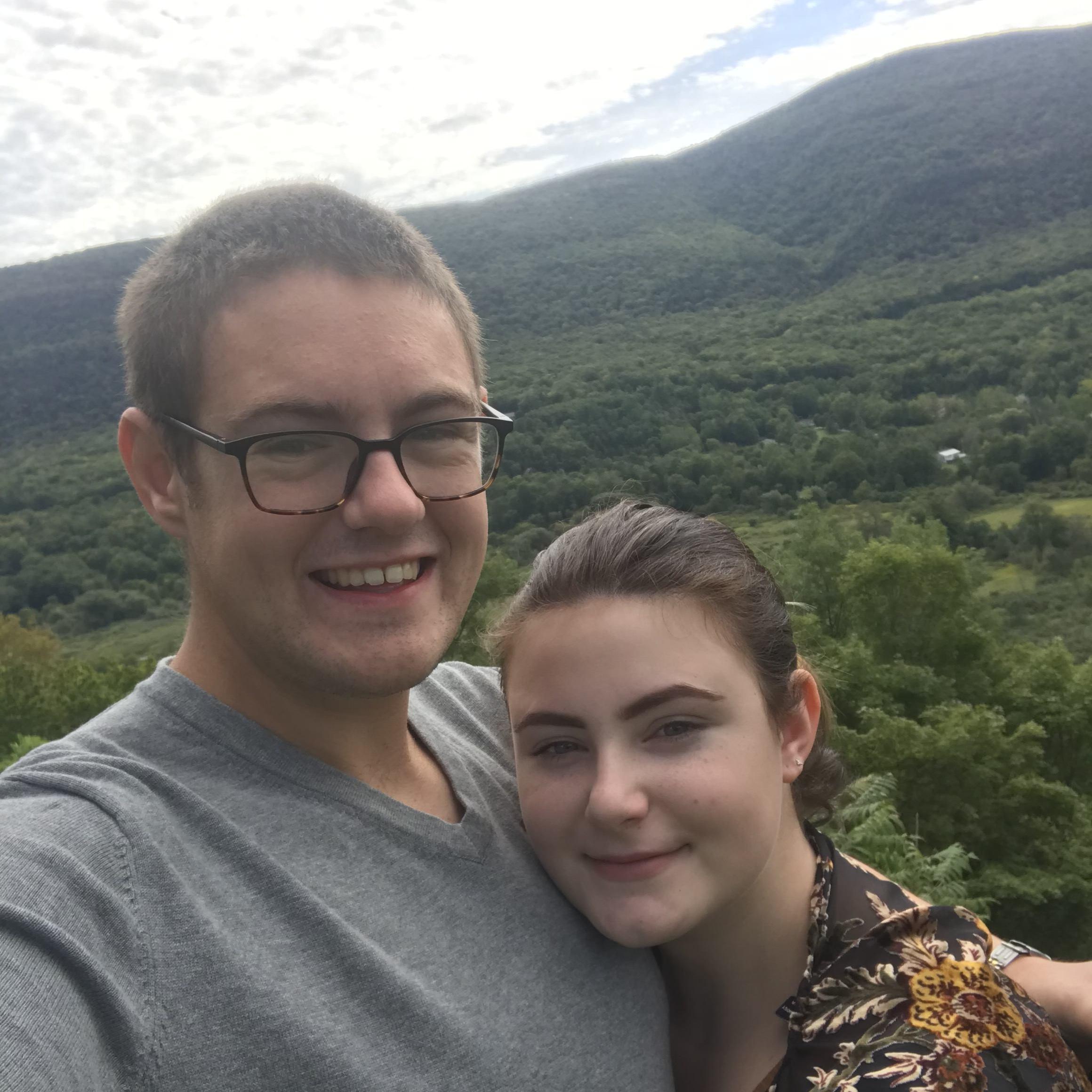 The place we got engaged...two years before
