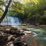 Roswell Mill Waterfall