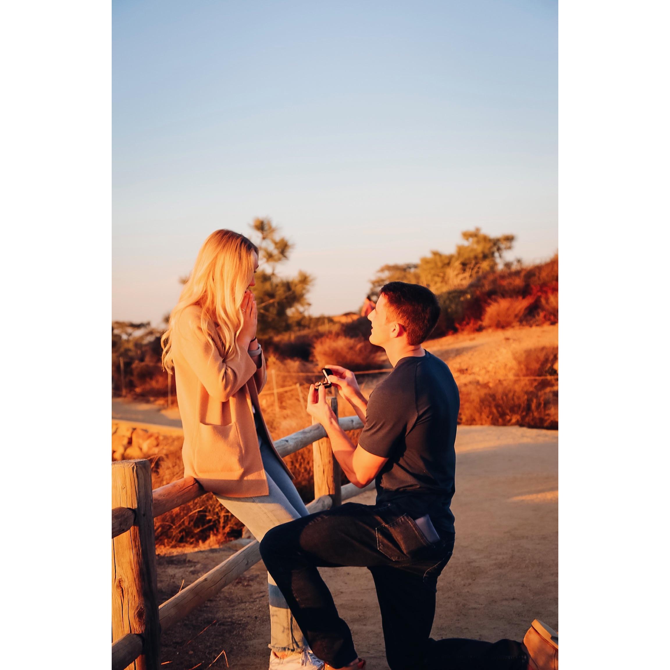 San Diego has always had a special place in our heart as some of our most memorable dates have been in this city, and it only seemed right to get engaged here.