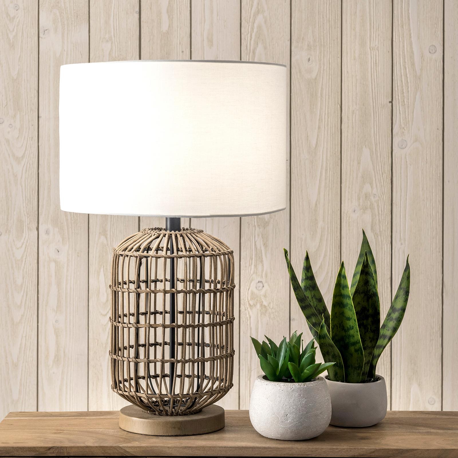 cage table lamp