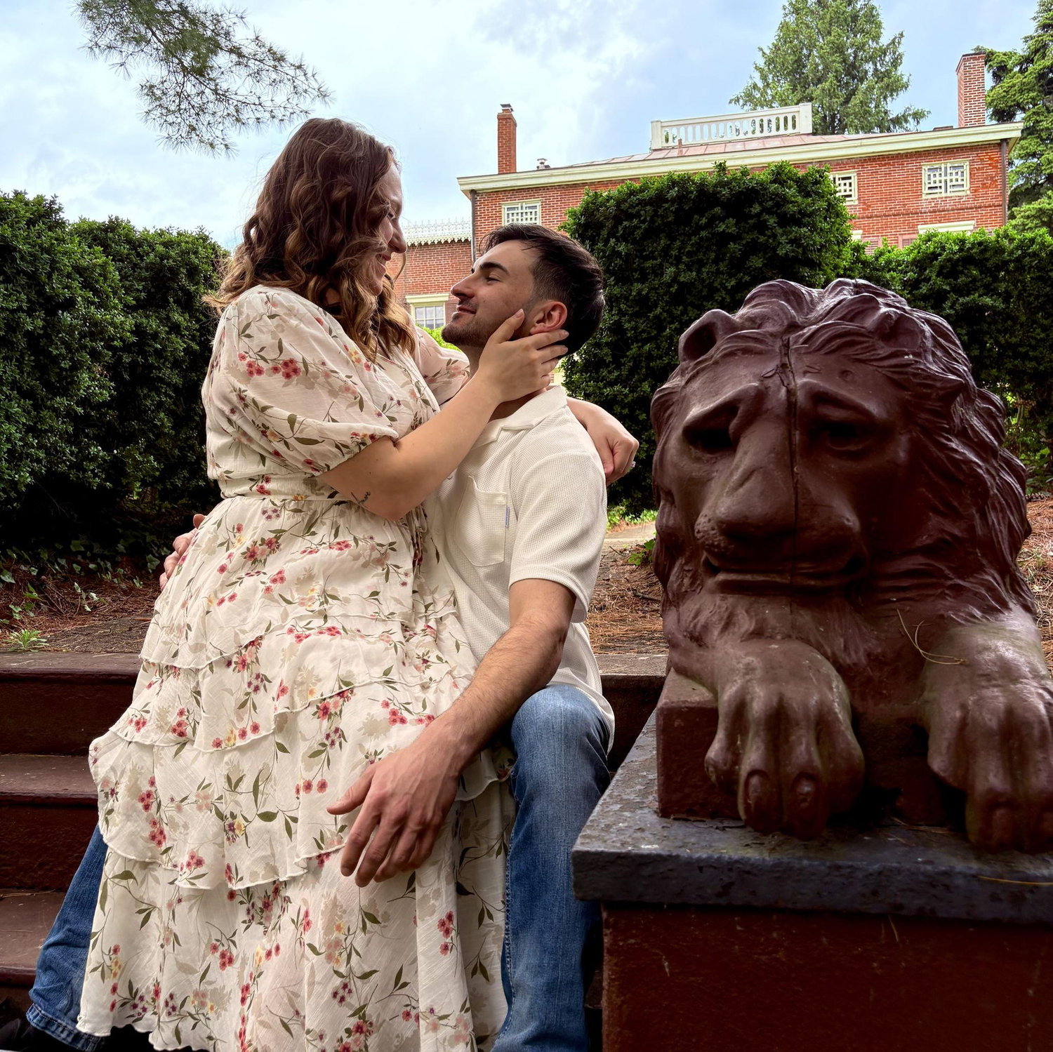 Our friends came to the rescue to take some pictures needed for our "Save the Date" pictures.