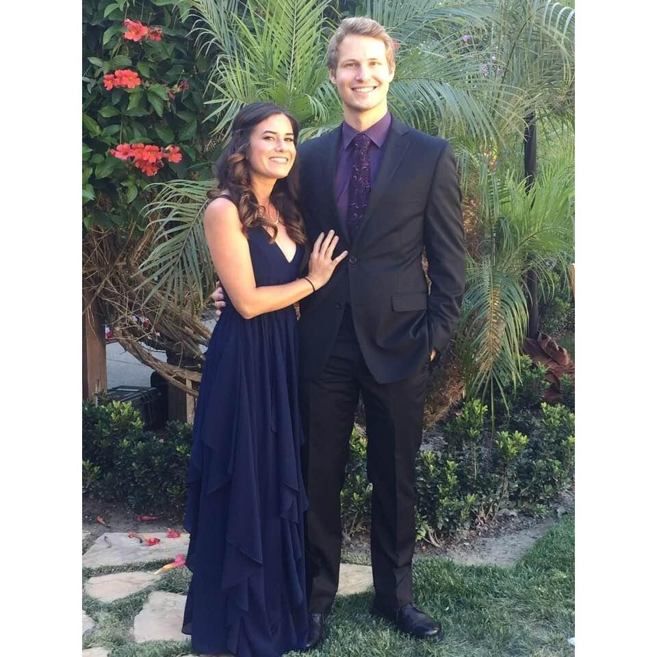 Dressing up for Josh and Danya's wedding