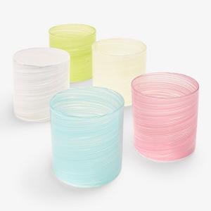 Craft Advisory Hand Blown Tumbler Glasses - Blue