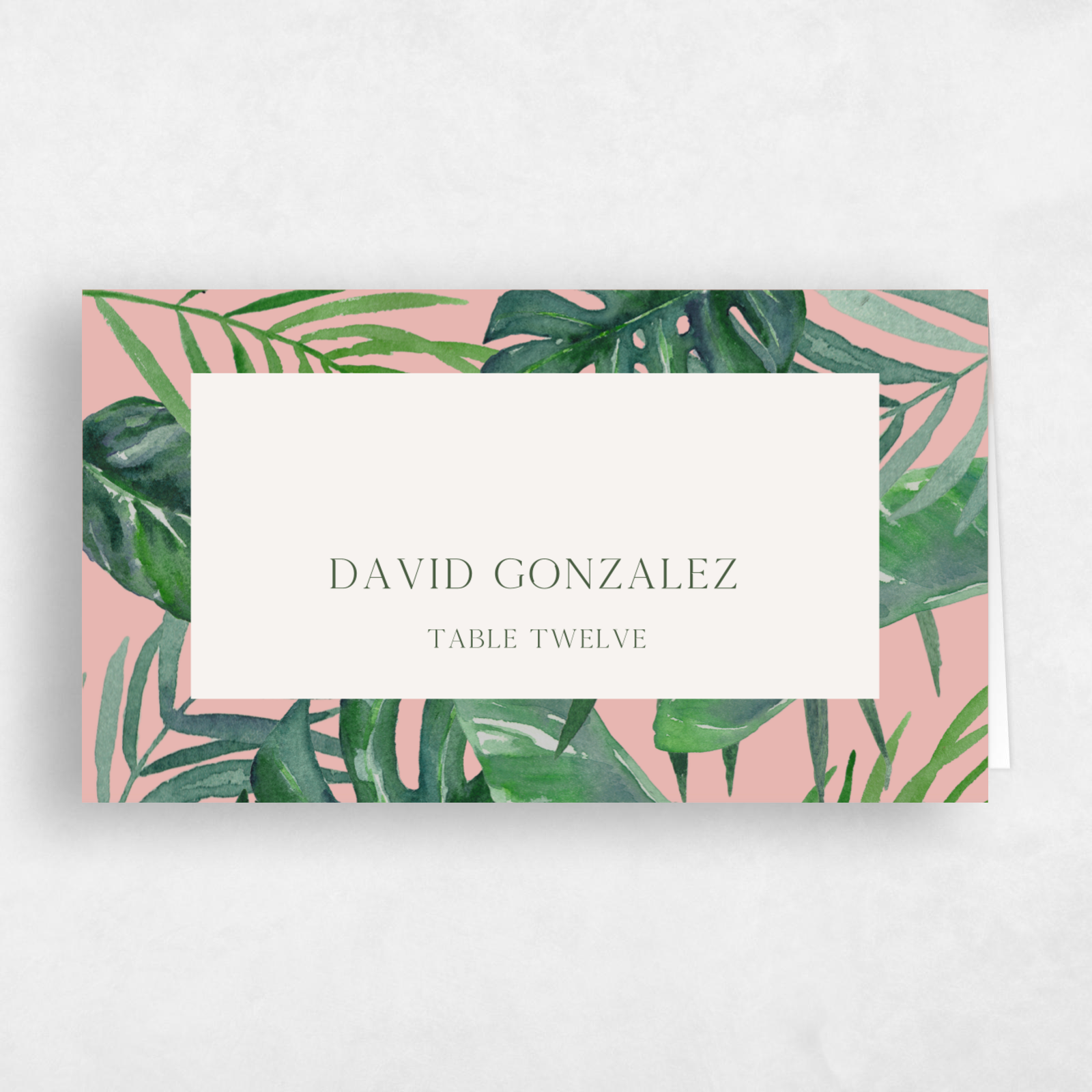 Anaheim | White | Zola Wedding Place Cards