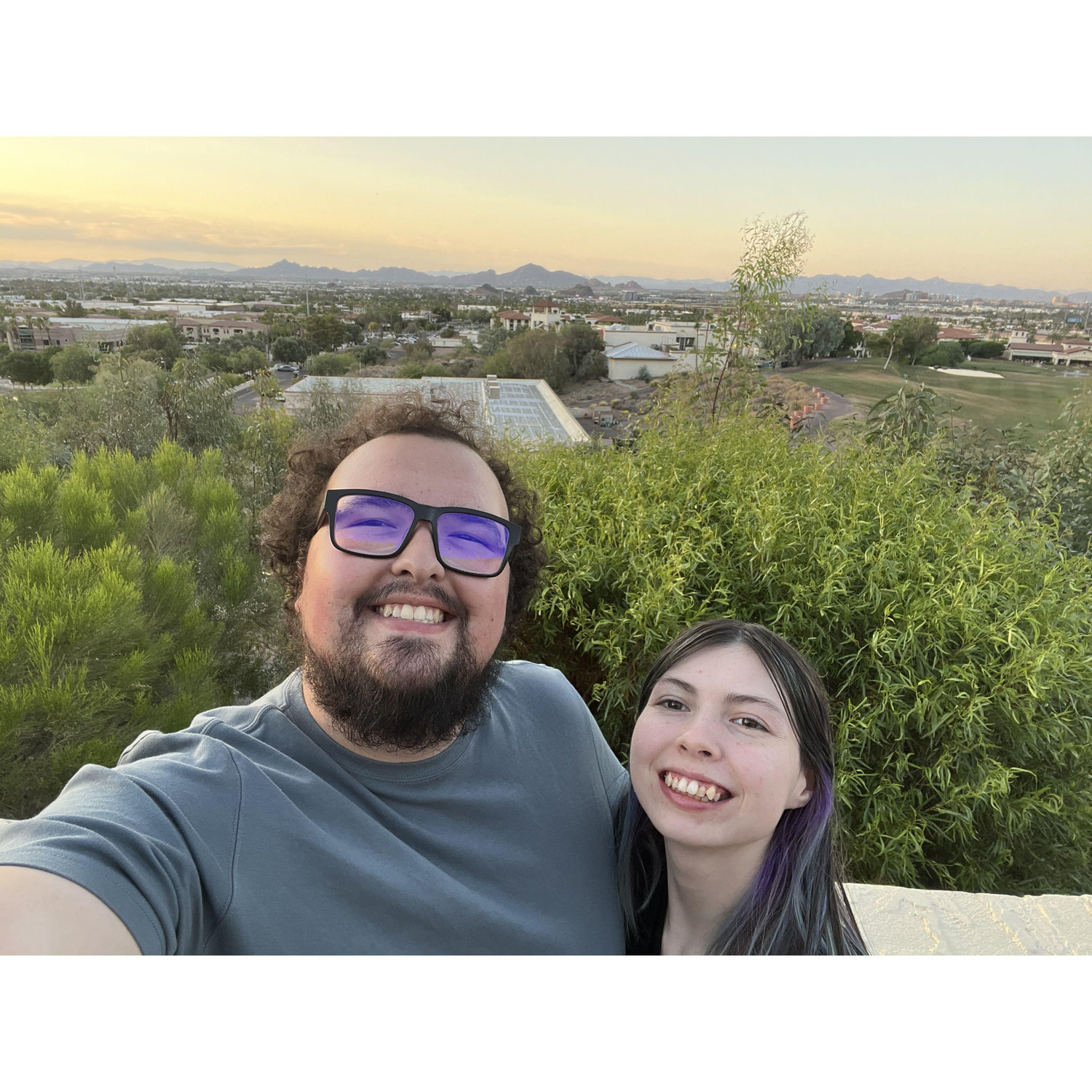 Us At Our Favorite BBQ Place