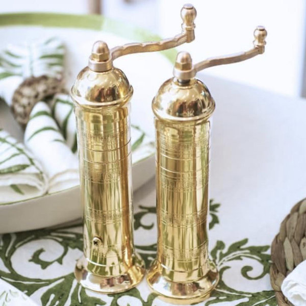 The Original European Mill (Brass, 9-Inch Salt)