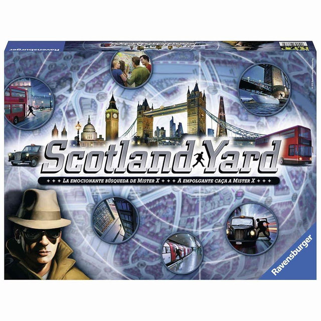 Ravensburger 26673 Scotland Yard, Board Game, 3-6 Players, Recommended Age 8+