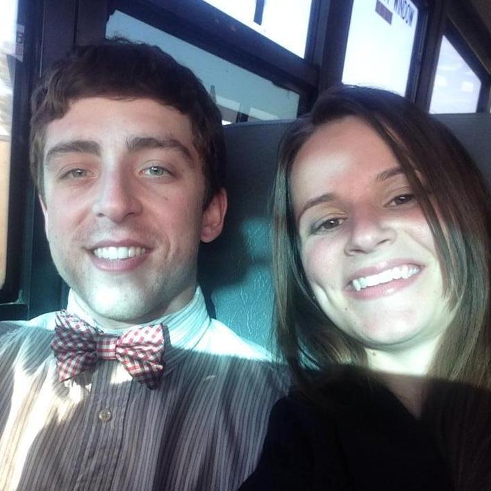 On our way to SigEp's Spring formal.