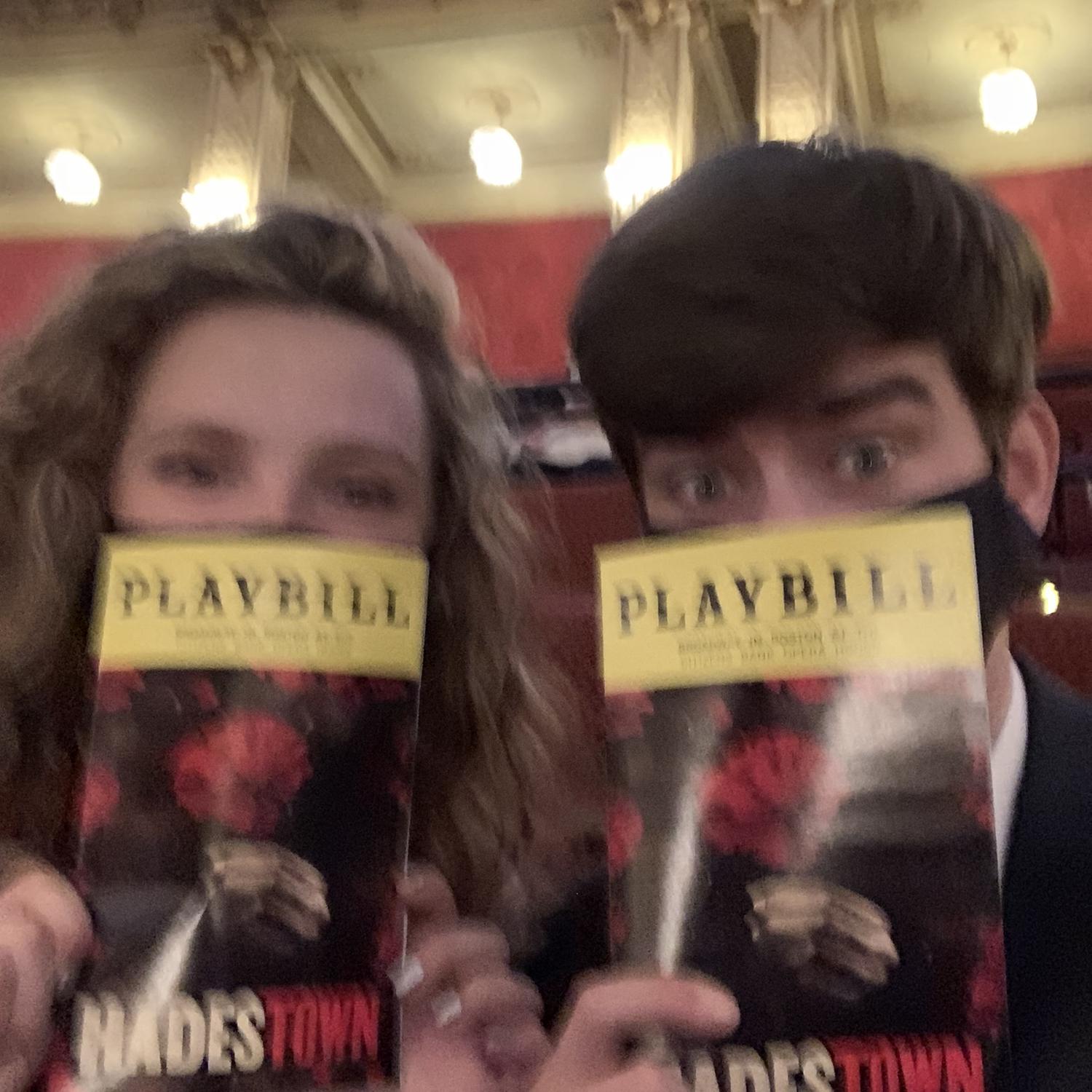 October 2021 - We went to see our first show together, Hadestown!