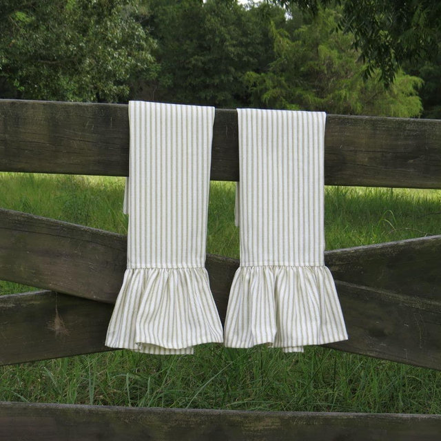 AB Lifestyles Decorative Handmade Towel Pair - Cute Kitchen Towels, Perfect for Gifts - 3 Colors, 3 Styles
