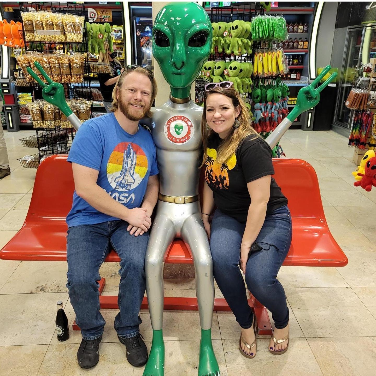 Ever since we started dating, our experiences have been out of this world. :)
