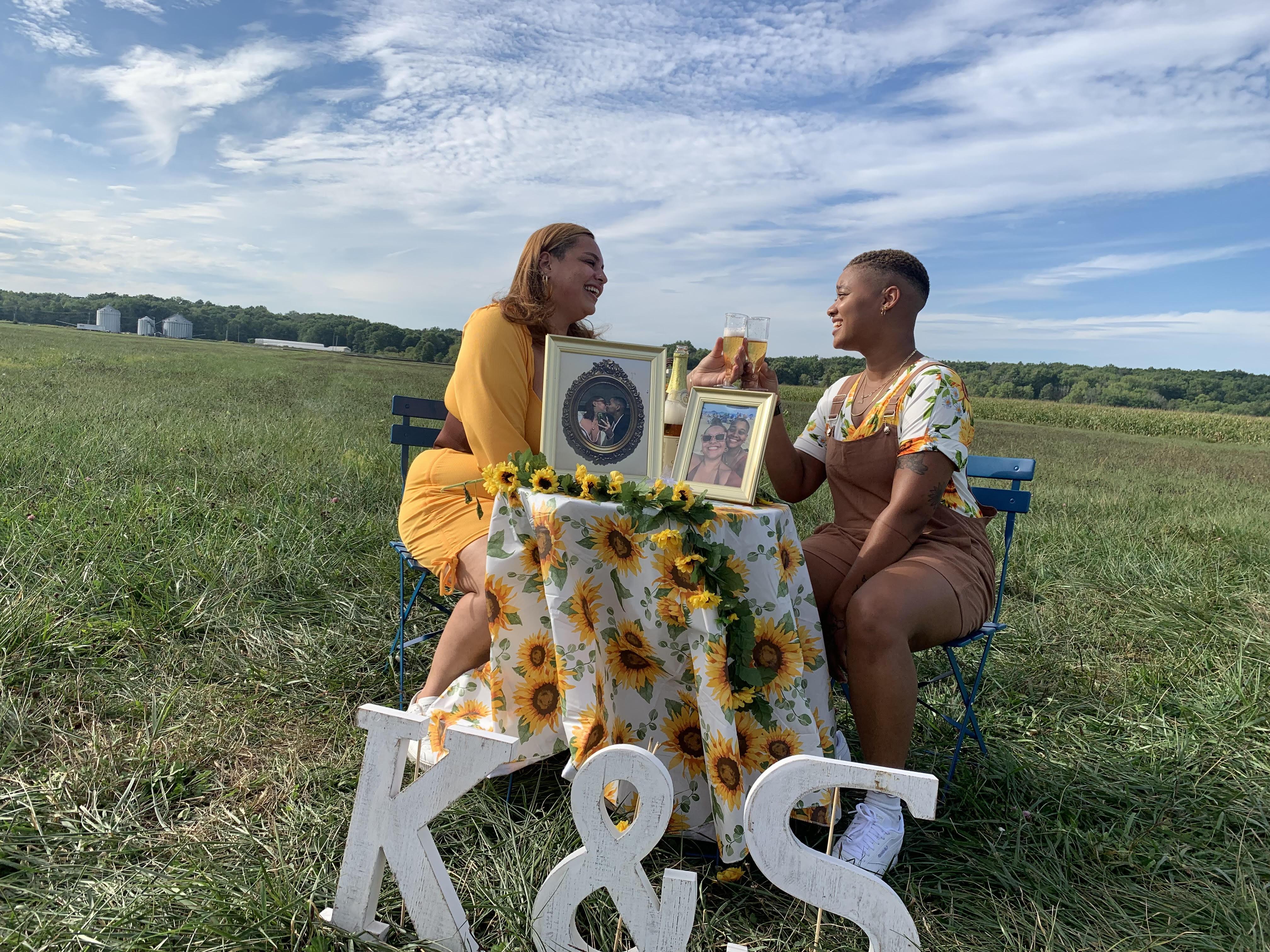 The Wedding Website of Kara Joi Couchman and Sarah Jessica Ayala