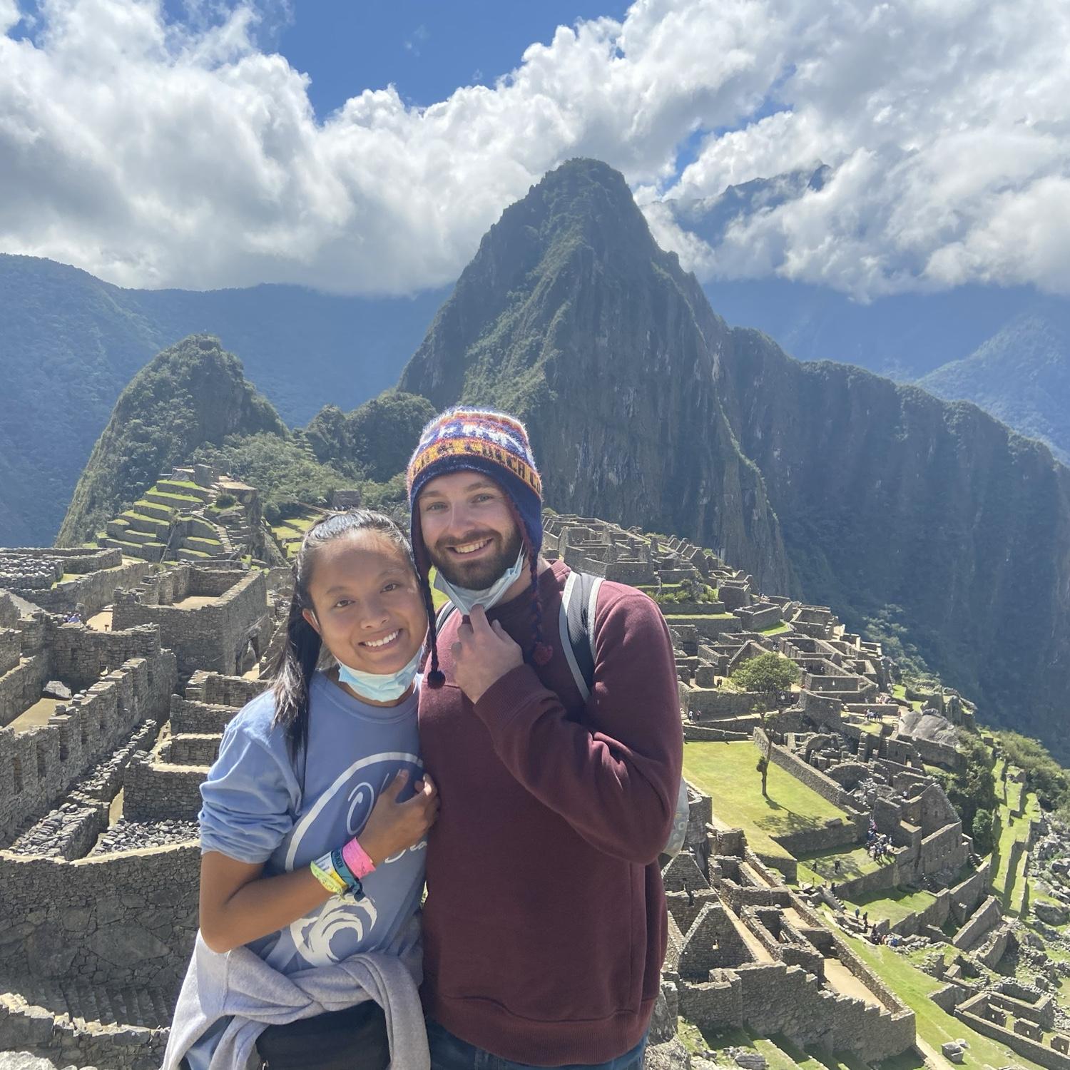 We made it to Machu Picchu! Still sick but luckily we had a private tour and told him about our situation.