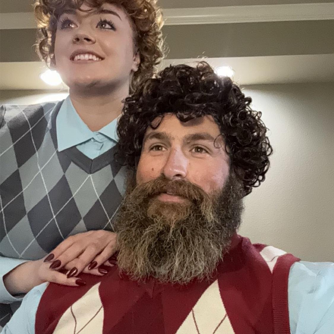 our second Halloween dressed up as Brennan and Dale from step brothers