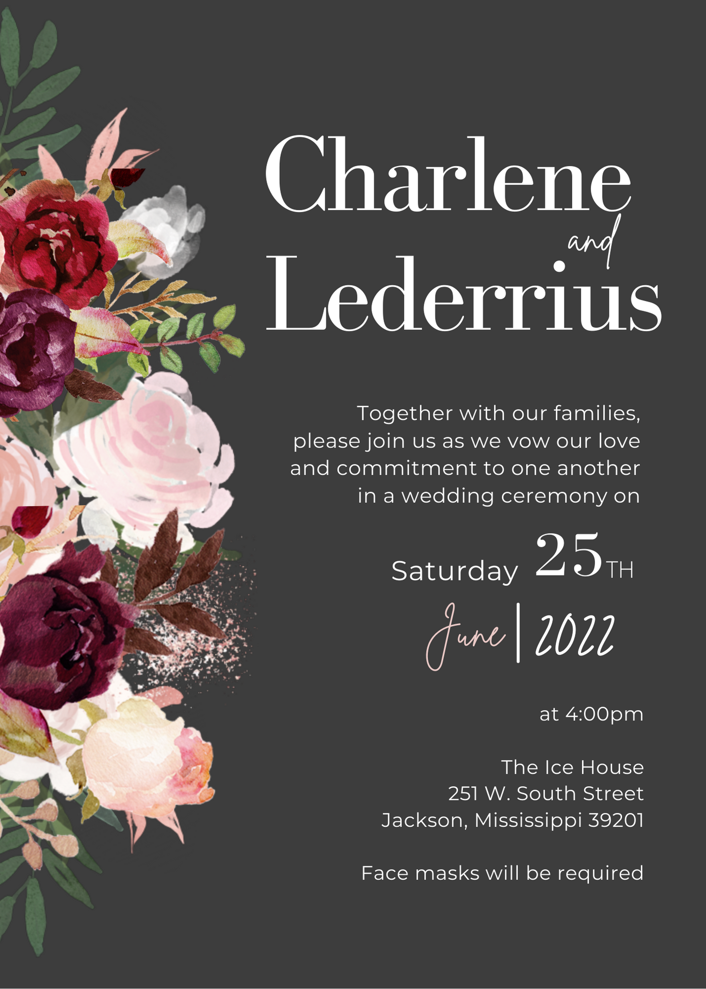 The Wedding Website of Charlene Johnson and Lederrius Shumpert
