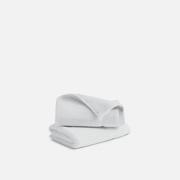 3 sets of 2 Super-Plush Turkish Cotton Washcloths (Color: Cloud)