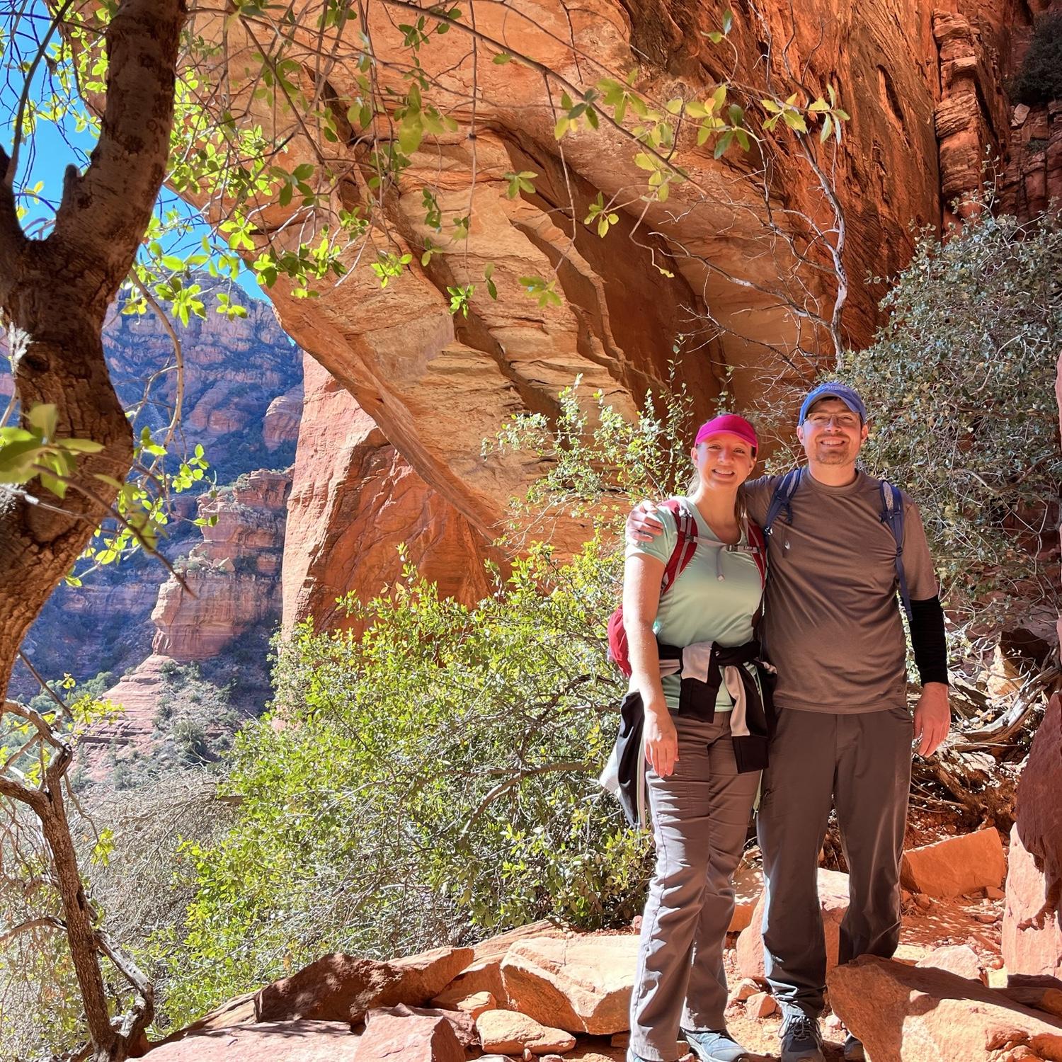 Hidden Arch! Sedona 02/2023