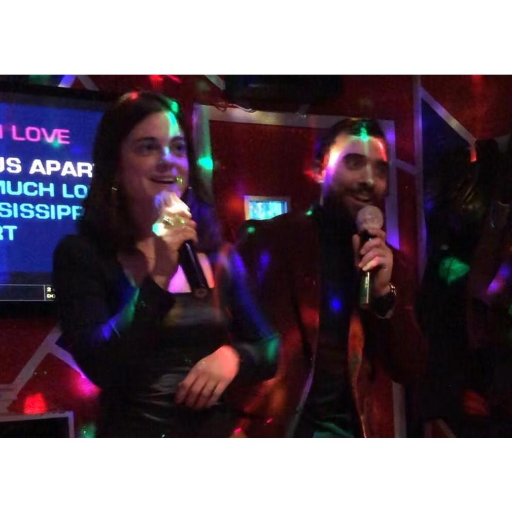 New Year's Eve 2019, karaoke with friends in Koreatown