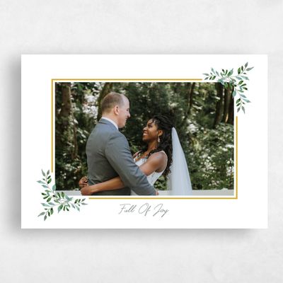 White Holiday Card - Drake