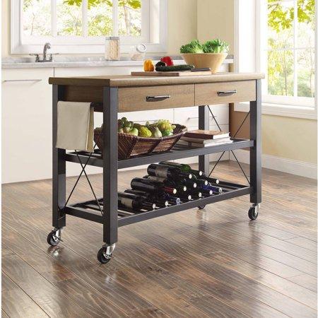 Whalen Santa Fe Kitchen Cart