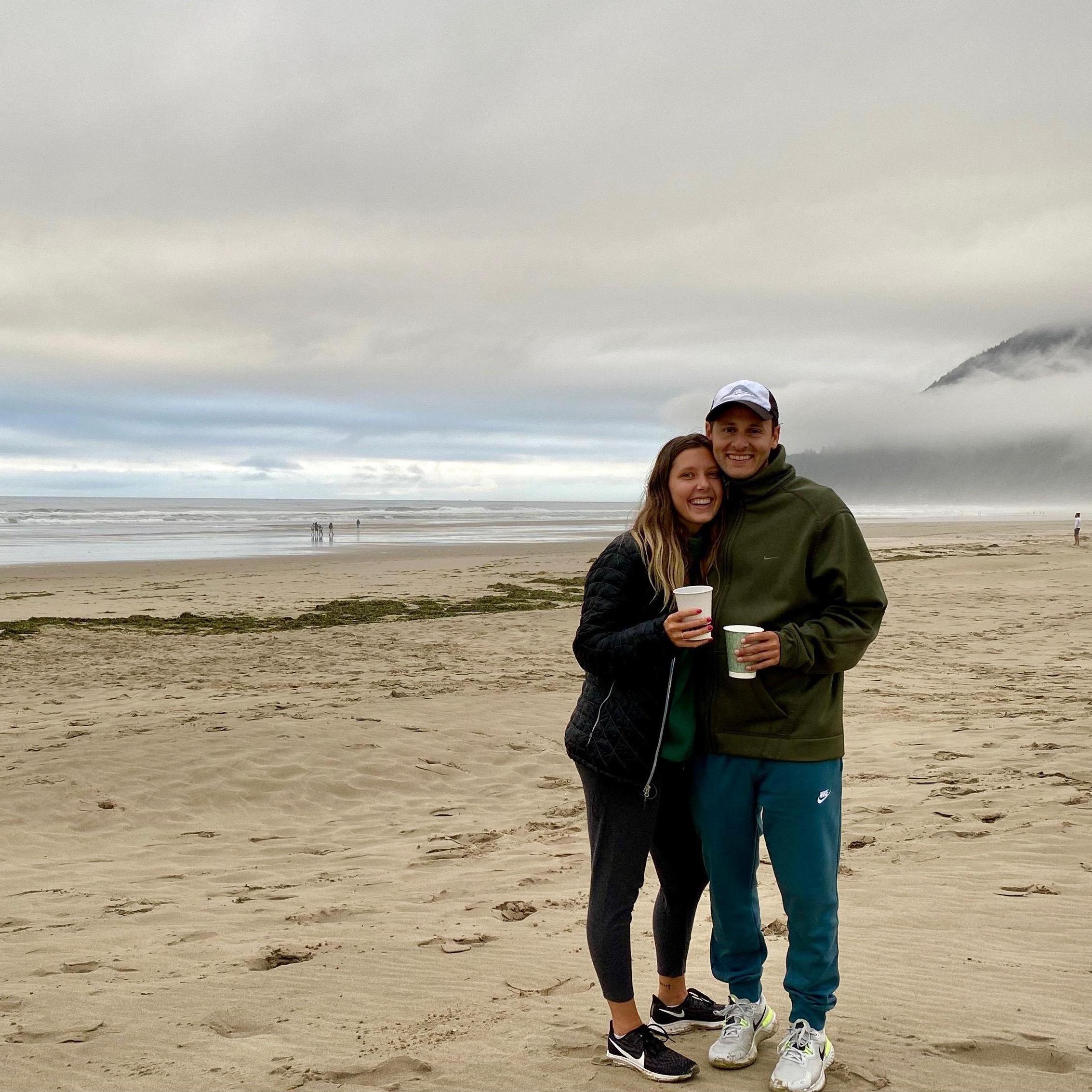 Our first family beach trip together.