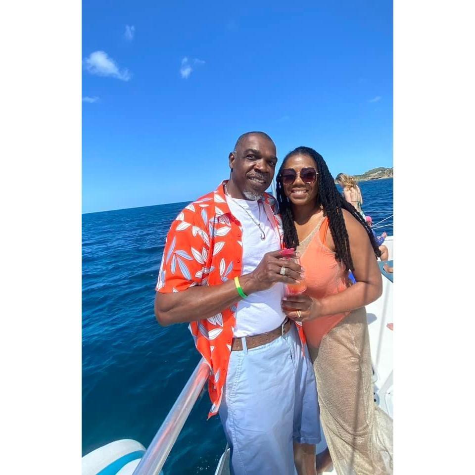 Sailing in St. Maarten