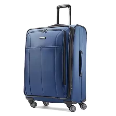 Samsonite® Signify 25-Inch Spinner Checked Luggage in Blue