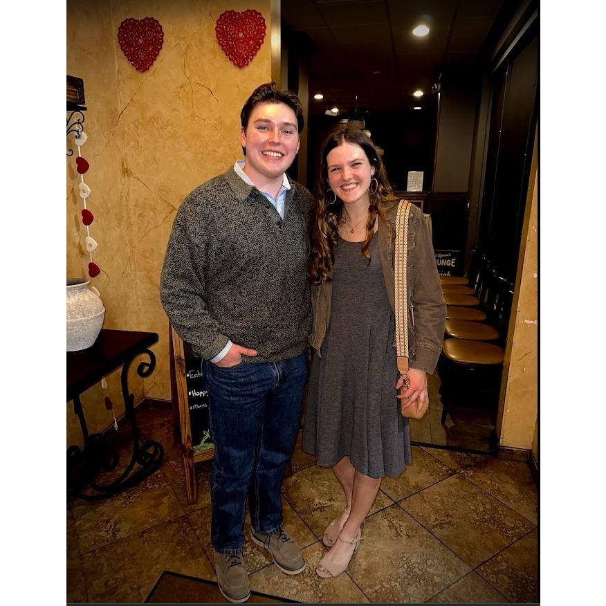 Our first "real" date. :)