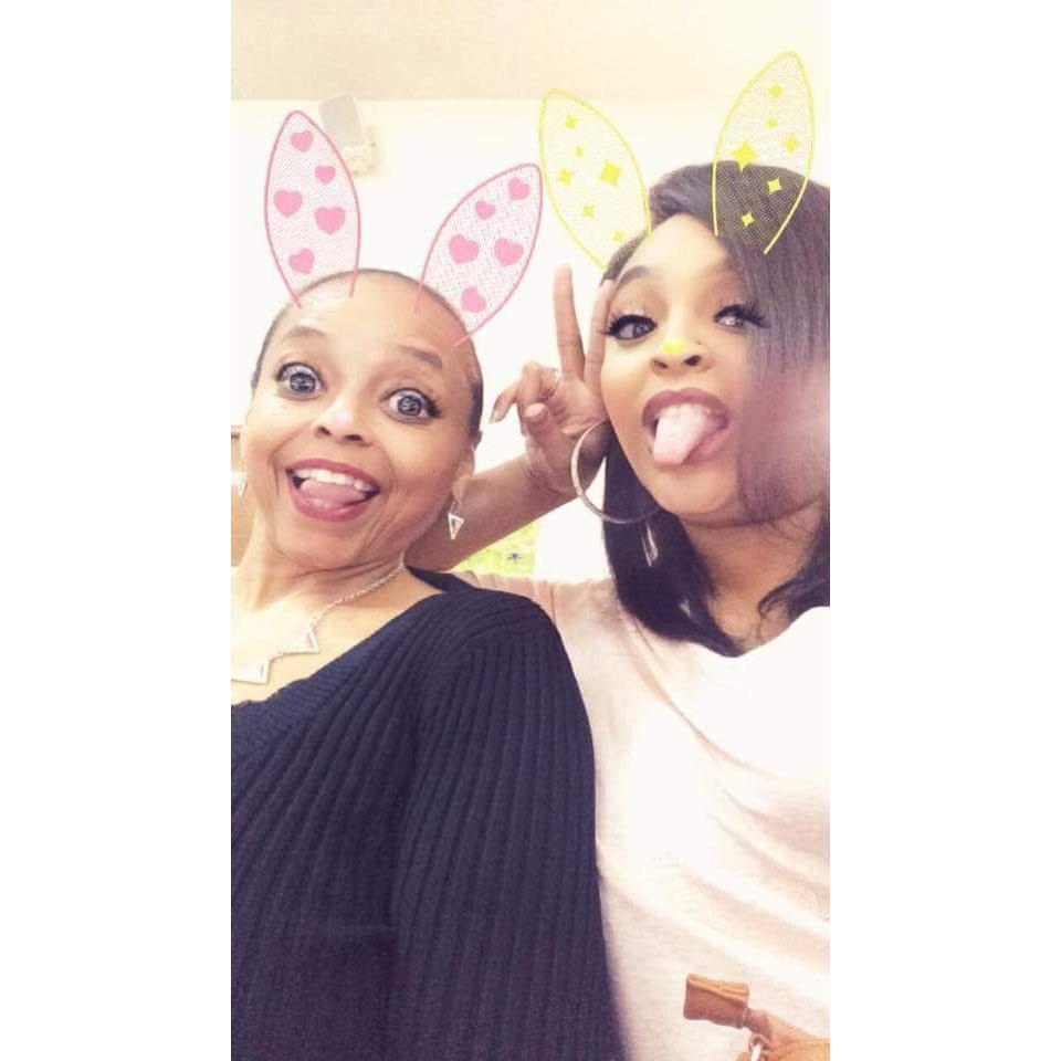 Goofin' off with my ol' lady.. I love her so much!