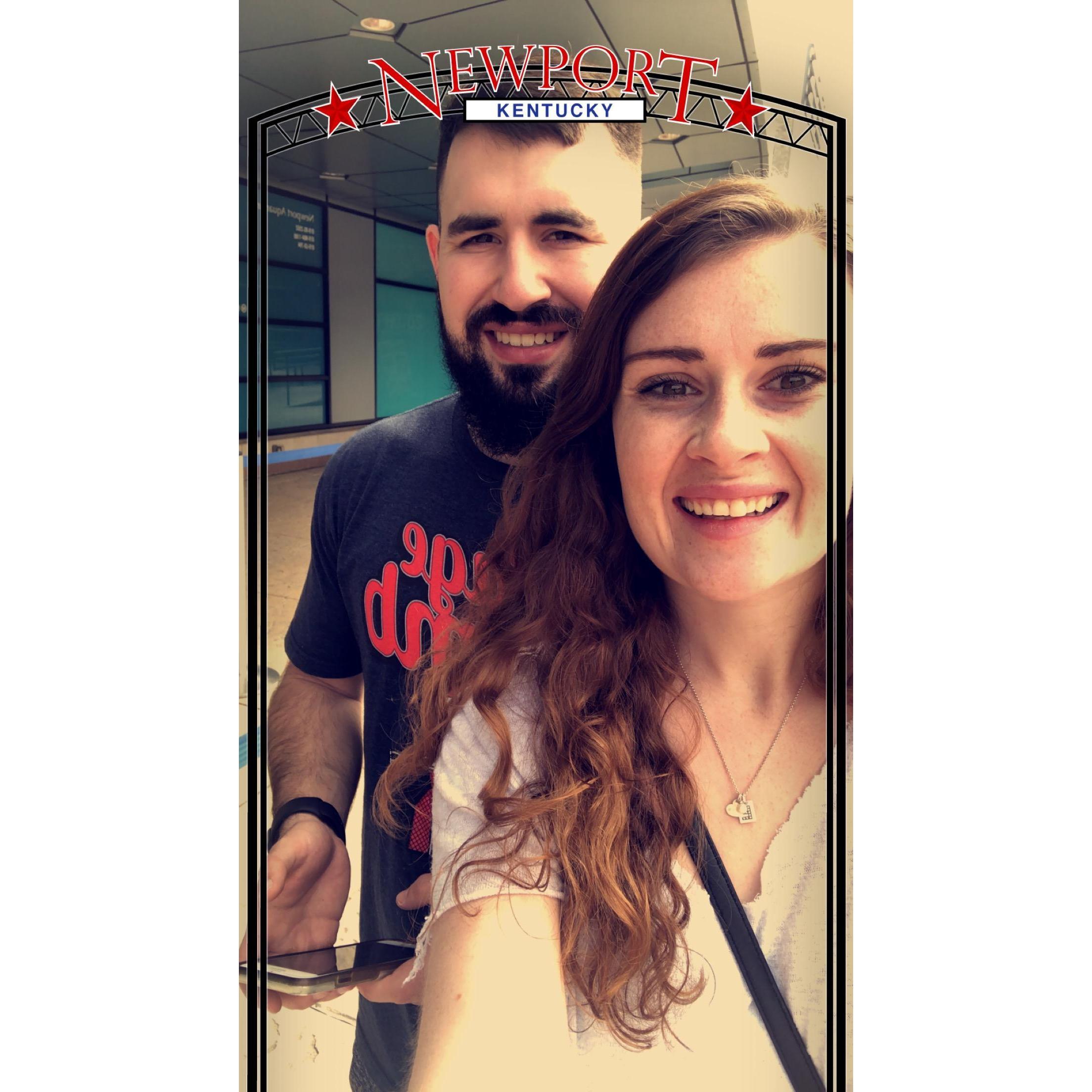 April 6th, 2019 - Weekend trip to Cincinnati & the Newport Aquarium