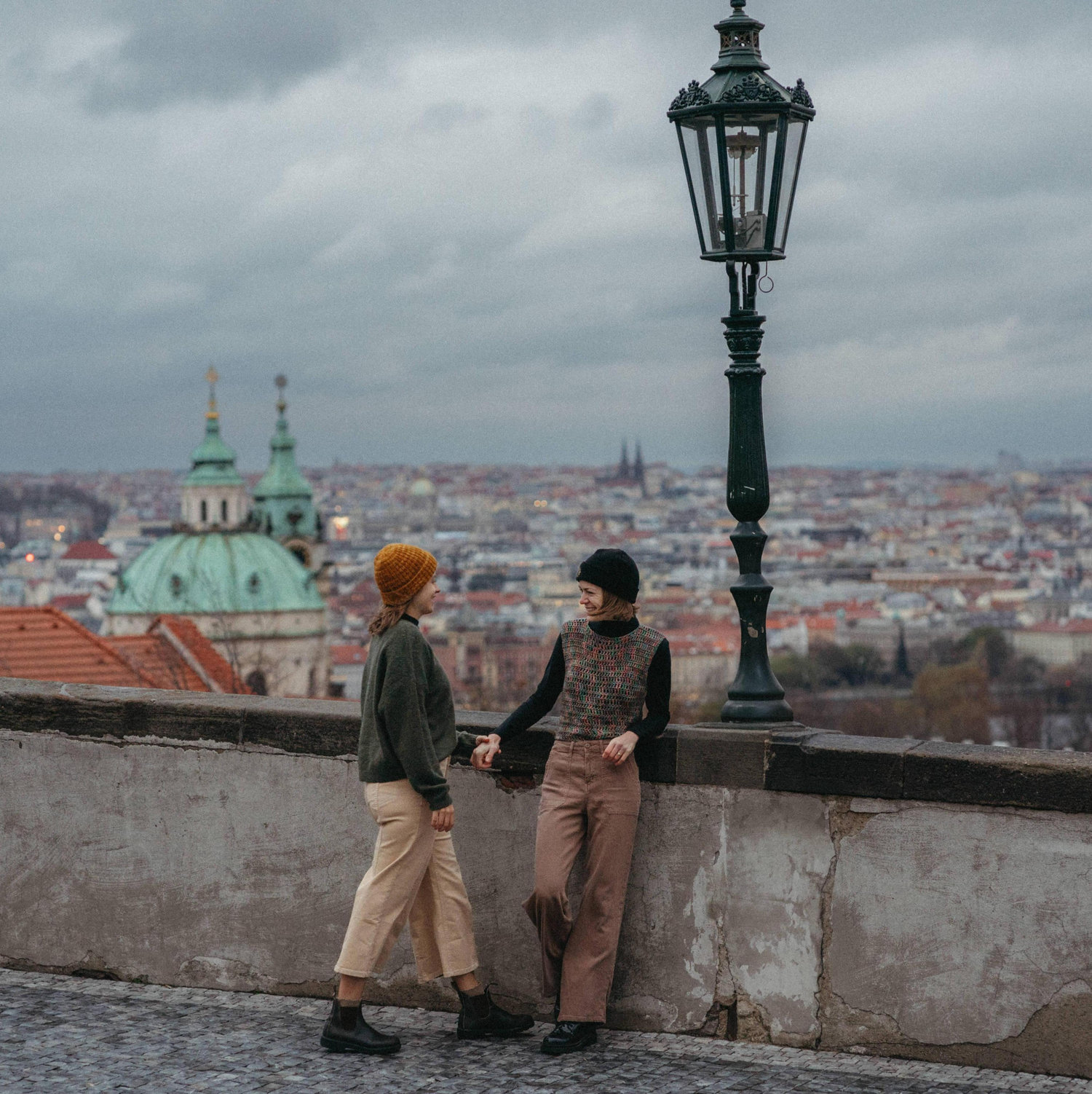 Went back to where it all started for our engagement photos - Prague, Czech Republic