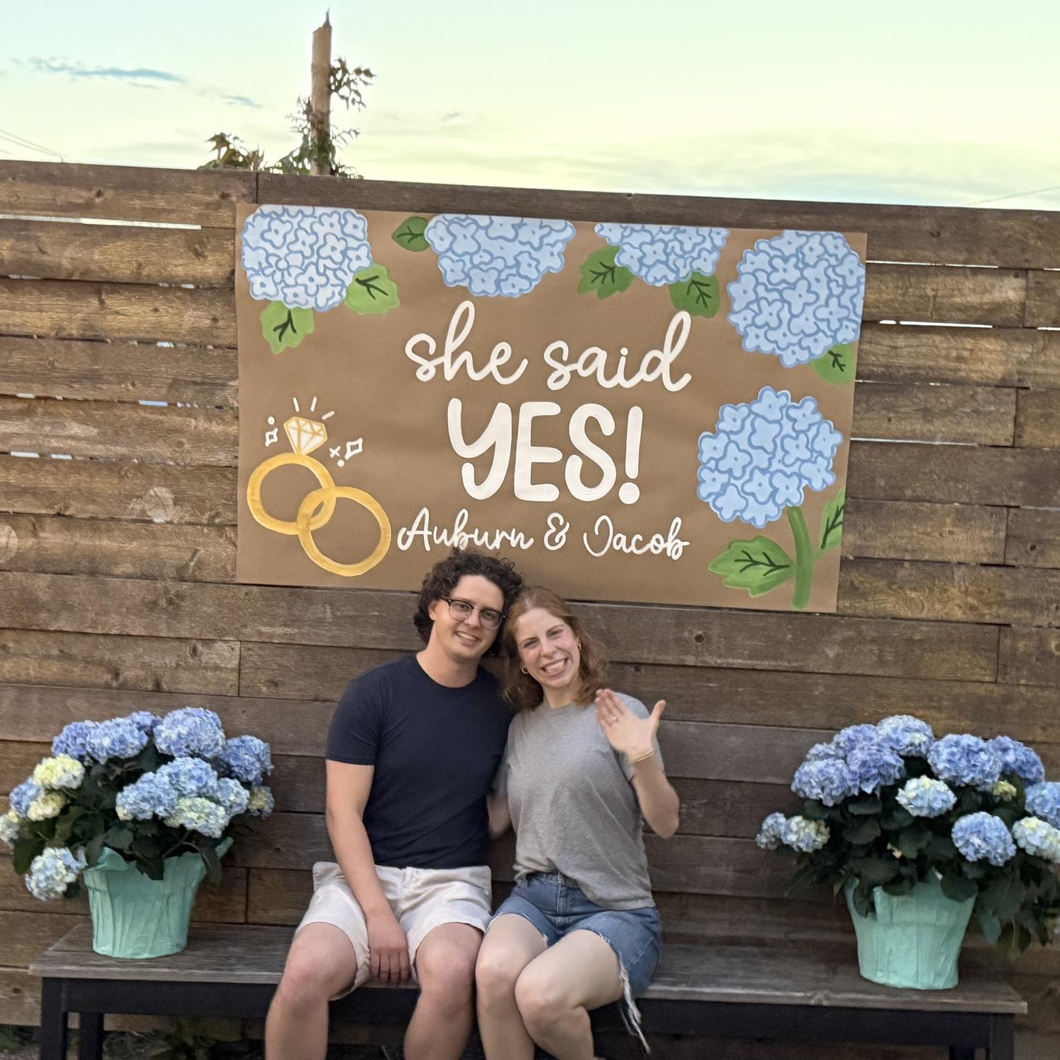 Surprise! Jacob threw an engagement party after the proposal!