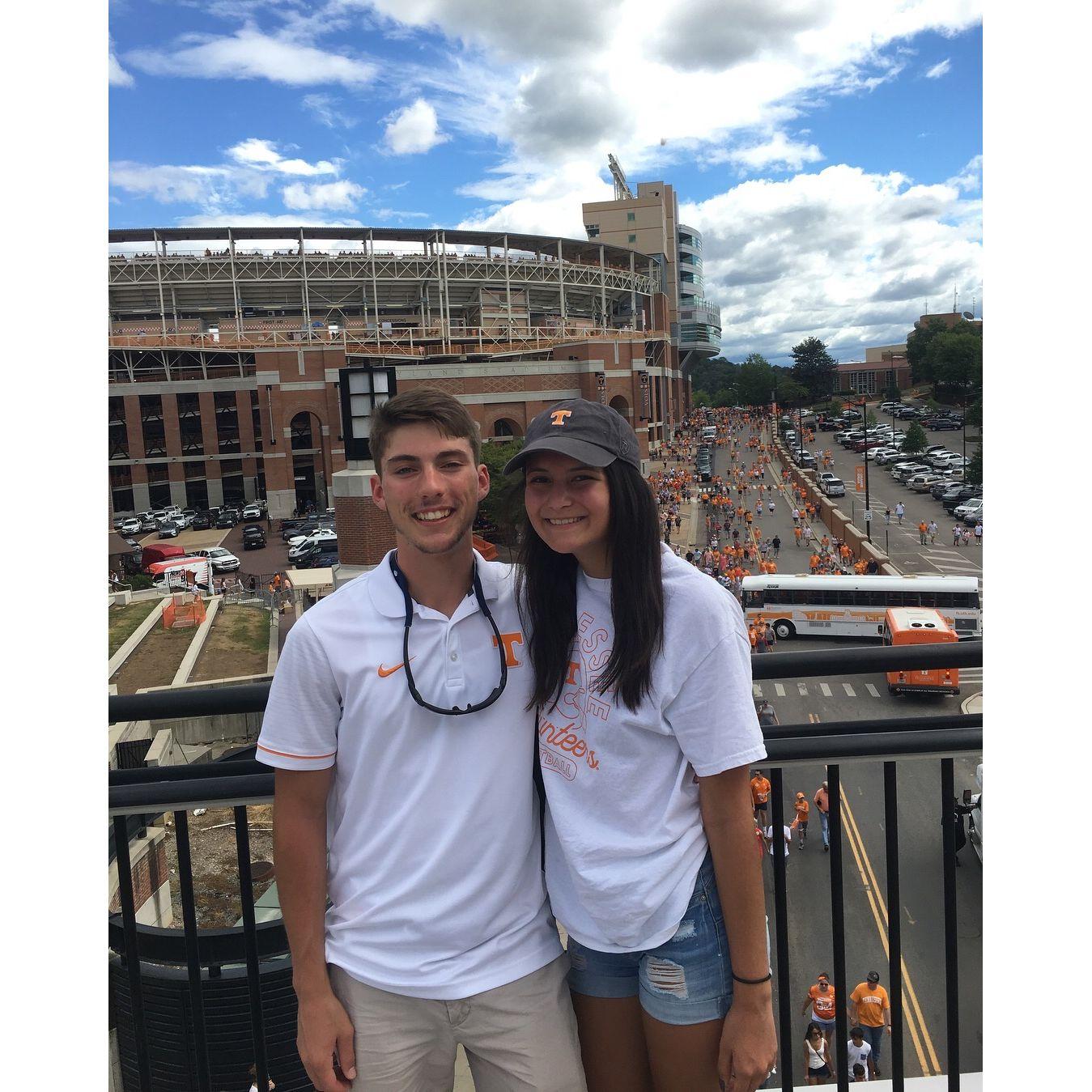 September 15th, 2018: Our first UT game together