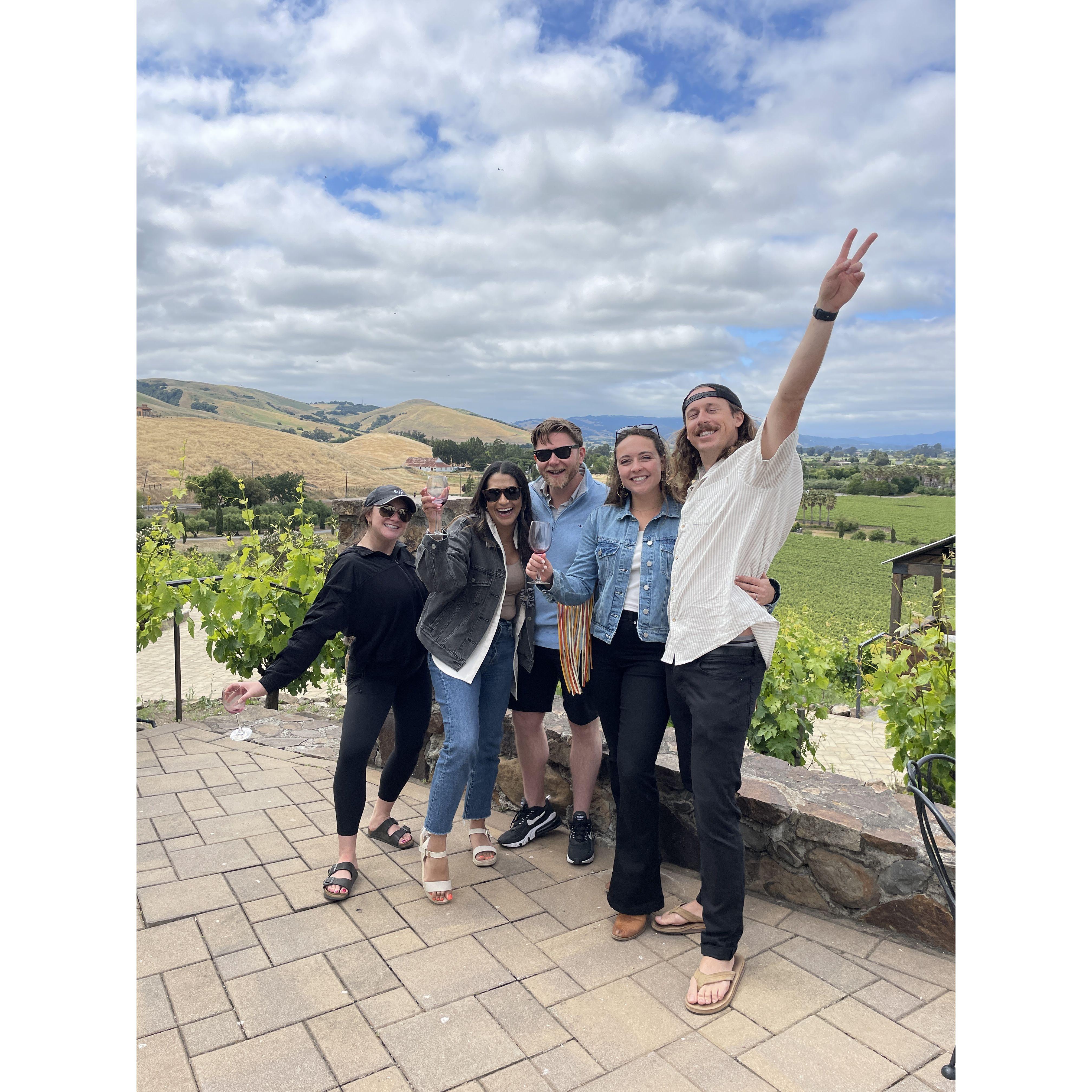 Small Group takes Napa!