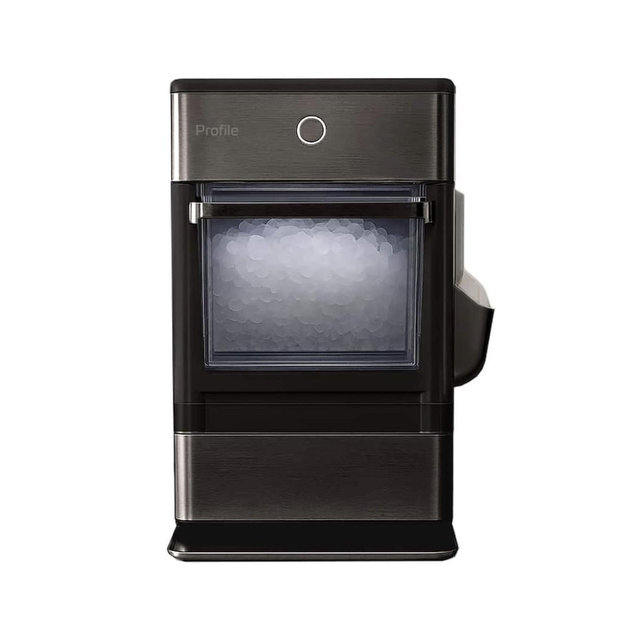 GE Profile - Opal Nugget Ice Maker with Rapid Ice Production - Black Stainless Steel