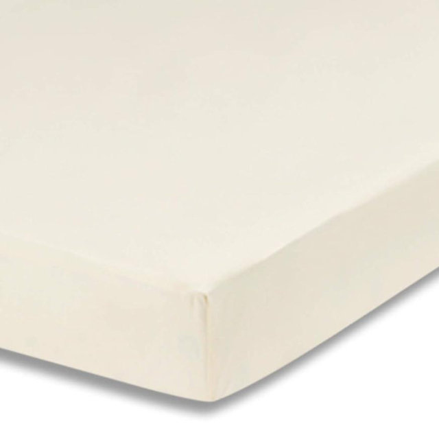 Everyday Kids Fitted Crib Sheet, 100% Soft Breathable Microfiber Baby Sheet, Fits Standard Size Crib Mattress 28in x 52in, Beige Nursery Sheet