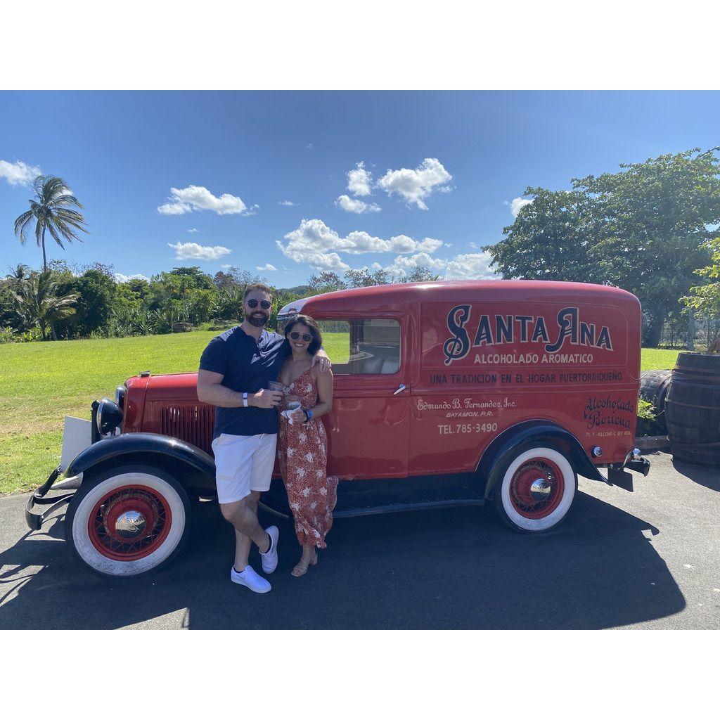 Jennie and Joe during their family trip to Puerto Rico