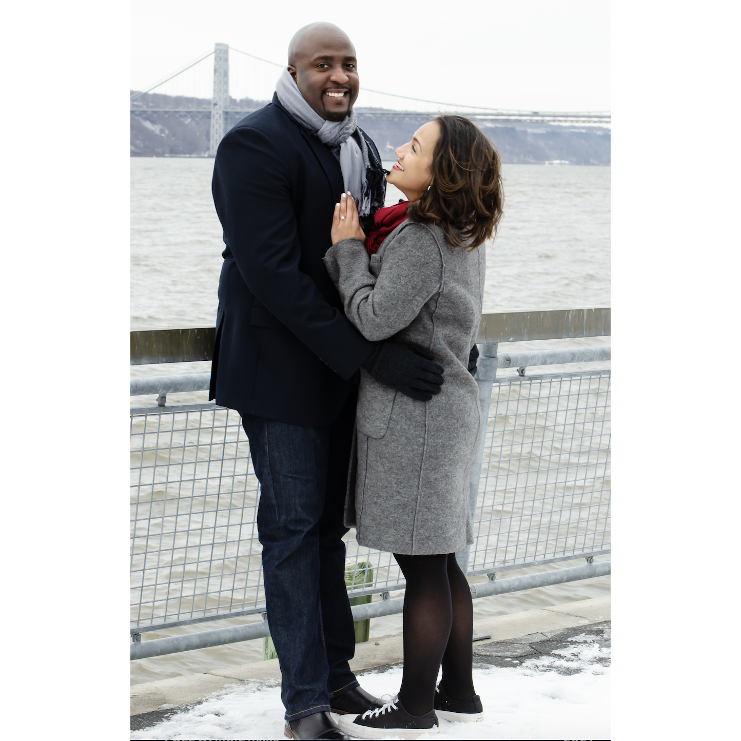 Engagement photoshoot - NYC (Valentine's Day Weekend)