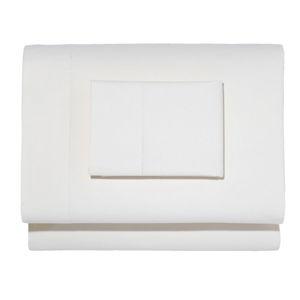 280-Thread-Count Pima Cotton Percale Sheet Set, Queen White