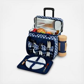 4-Person Picnic Cooler on Wheels