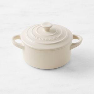 Le Creuset Stoneware Mini Round Cocotte, 8-Oz., Brioche