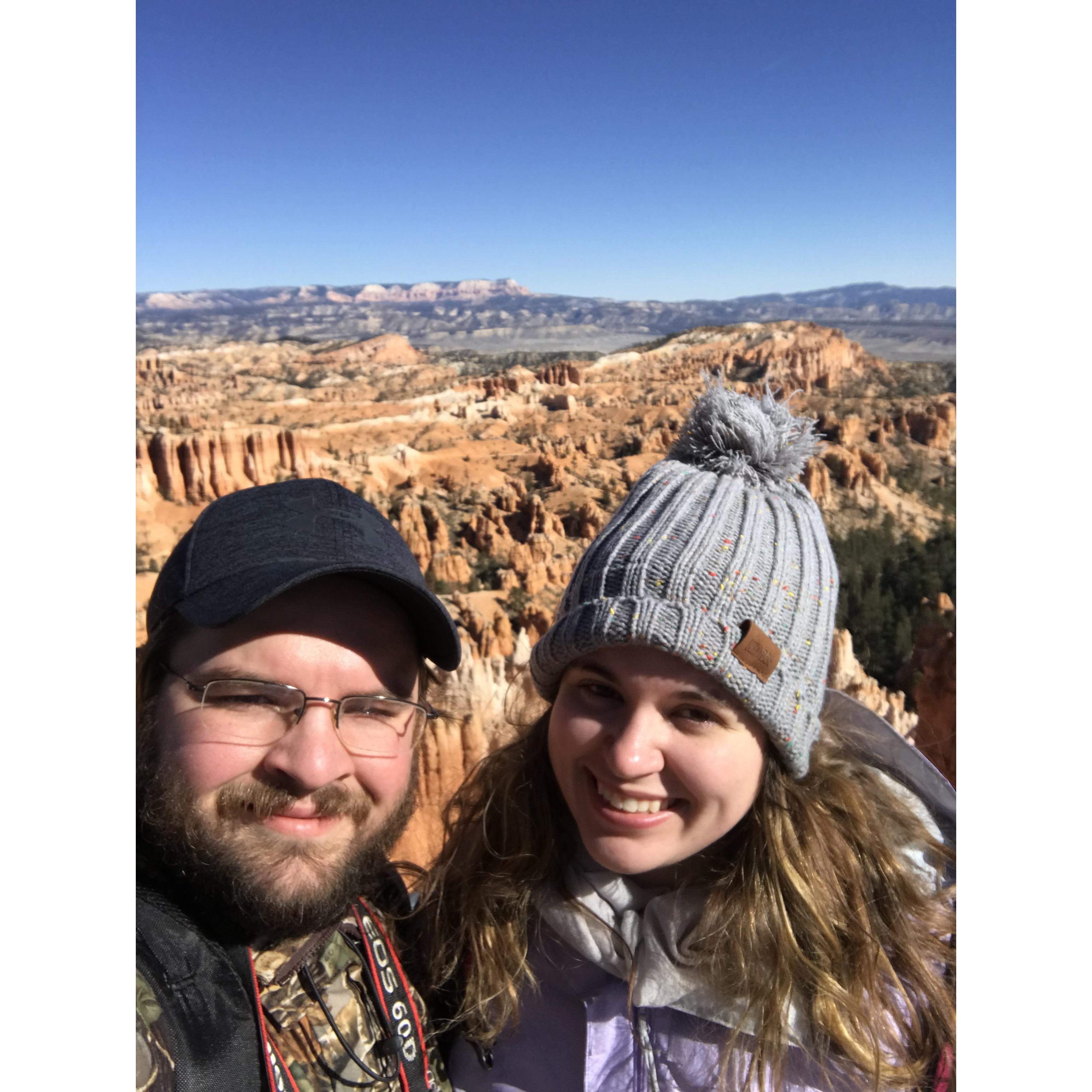Hiking at Bryce Canyon, Utah