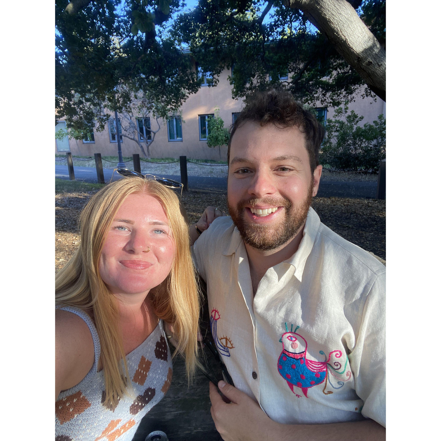 Spent 40 days apart and realized we didn't ever want to be apart that long again!