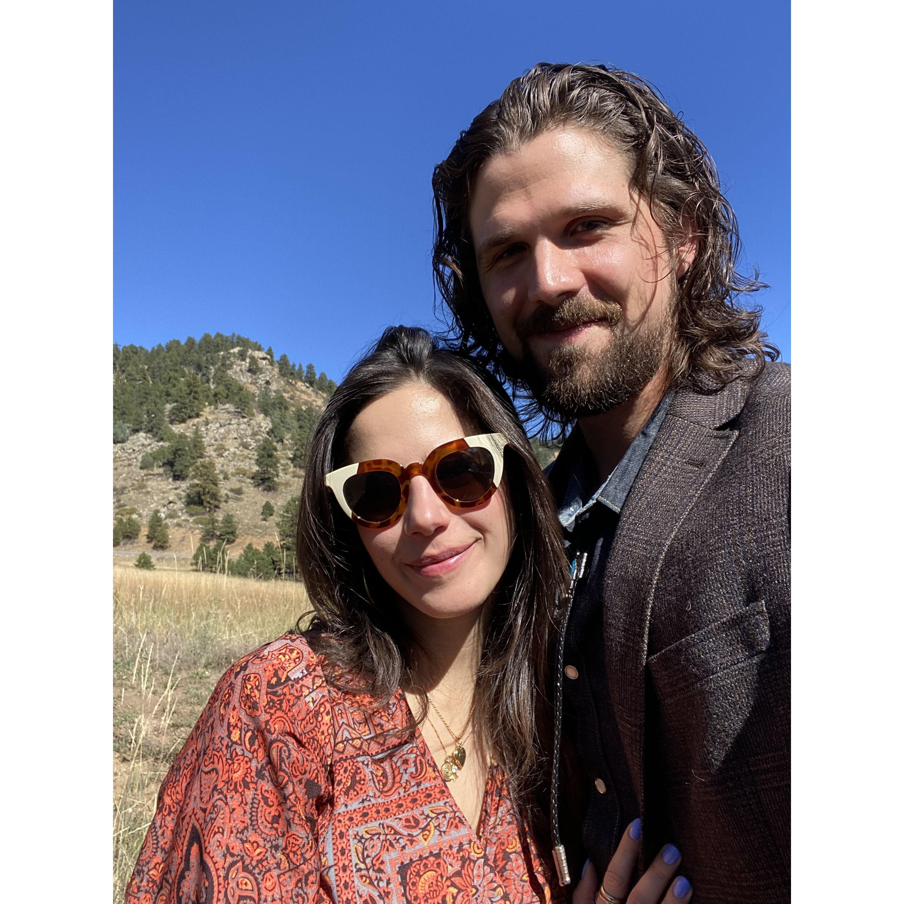 Feeling loved after our family wedding shower in Colorado